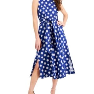 New with tags Anne Klein Magritte blue dress